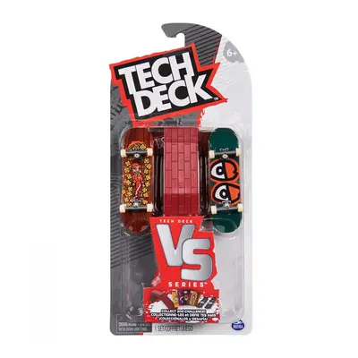 Tech Deck ujj gördeszka dupla csomag VS Series Krooked akadállyal