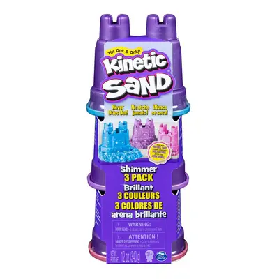 Kinetic Sand három csésze csillogó homok