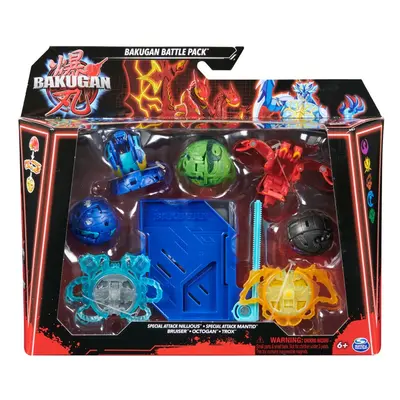 Bakugan 5 csomag speciális támadás S6 Nillious, Mantid, Bruiser, Octogan, Trox