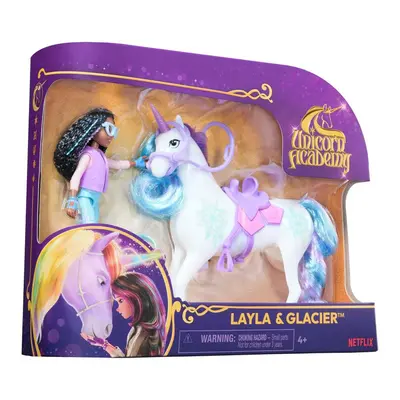 Unicorn Academy figurák Layla és Glacier 11 cm