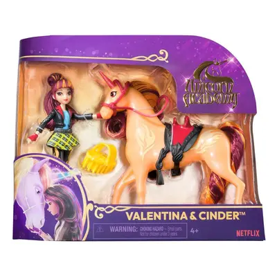 Unicorn Academy figurák Valentina és Cinder 11 cm