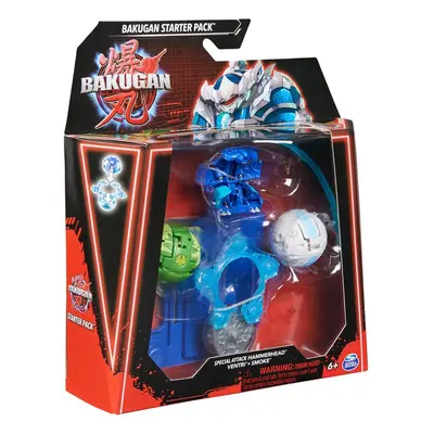 Bakugan starter set speciális támadás S6 Hammerhead, Ventri, Smoke