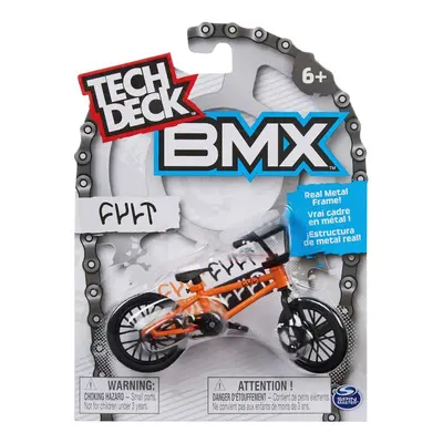 Tech Deck BMX gyűjtői kerékpár Cult narancssárga