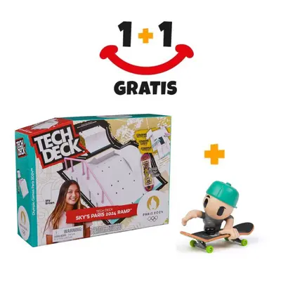 1+1: Tech Deck Olympic Park Sky Brown + SK8 Crew fogólap INGYENES figurával