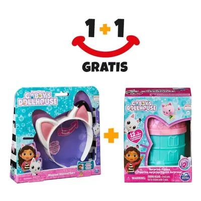 Eladó 1+1 Gabby’s dollhouse varázsháza macskafüles játék + mini figura a házban INGYENES