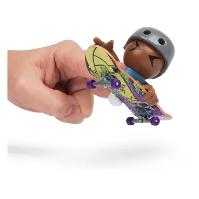 Tech Deck SK8 Crew fogólap figurás szürke sisakkal