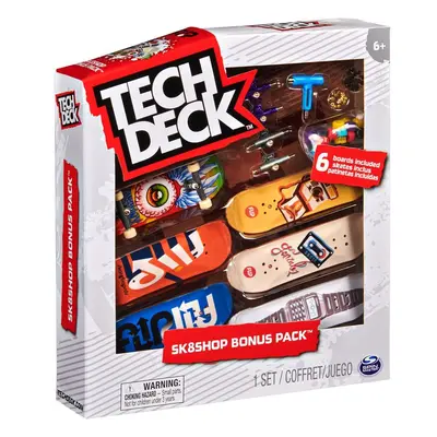 Tech Deck skateshop 6db tartozékokkal Flip