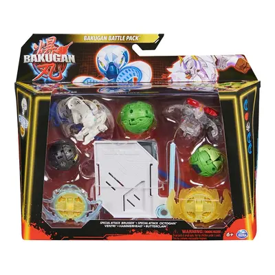 Bakugan 5 csomag speciális támadás S6 Bruiser, Octogan, Ventri, Hammerhead, Butterclaw