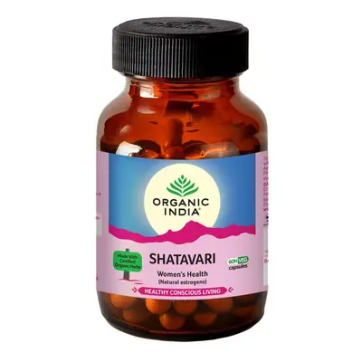 Organic India Satavari kapszula 60 db hormonháztartás