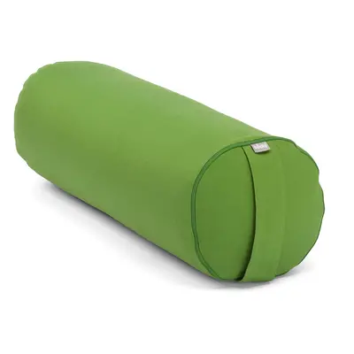 Bodhi Yoga Bolster jógahenger ECO tönköly 100% organikus pamut 65 x 22 cm Szín: Zöld