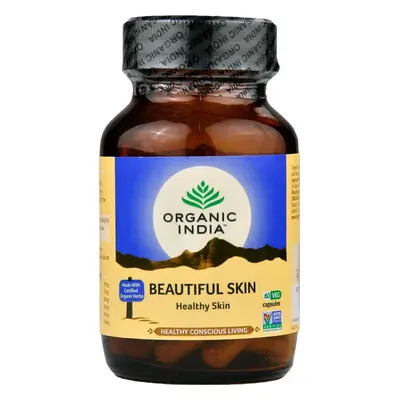 Organic India B-Skin kapszula 60 db egészséges bőr, pattanások, májtisztítás