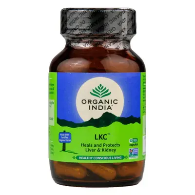 Organic India LKC kapszula 60 db egészséges máj, vese, epevezeték