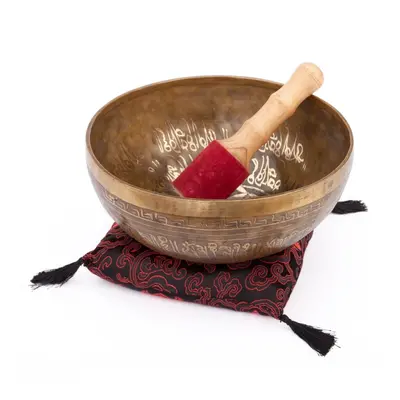 Bodhi Yoga Bodhi tibeti hangtál 23 cm, az Élet virága gravírozással, kézzel készített