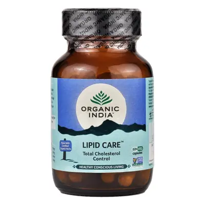 Organic India Lipid Care- egészséges koleszterinszint fenntartására, kapszula formájában 60db