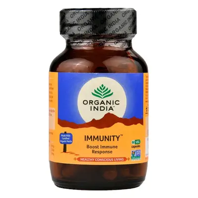 Organic India Immunity - immunrendszer megfelelő működéséhez, kapszula formájában- 60db