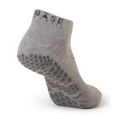 Base 33 férfi sport csúszásgátló zokni Low Rise GRIP alacsony szürke Méret: S 36-38