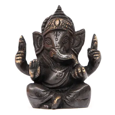 Bodhi Yoga Bodhi Ganesha szobor 7 cm, fekete