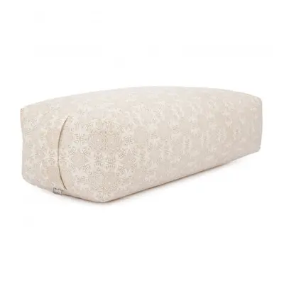 Bodhi Yoga Bodhi Salamba Maharaja Bolster jógához Madurai (ecru) számára 64x25x17 cm Töltelék: T