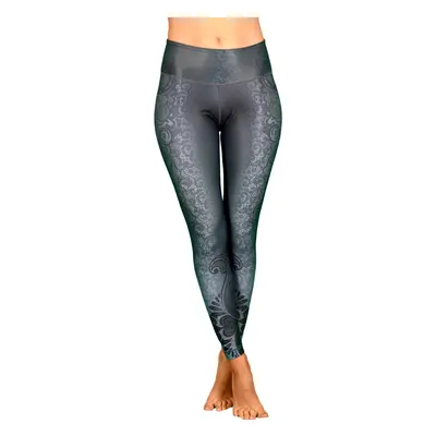 Bodhi Niyama Maori Magic leggings jógához és fitneszhez Méret: S