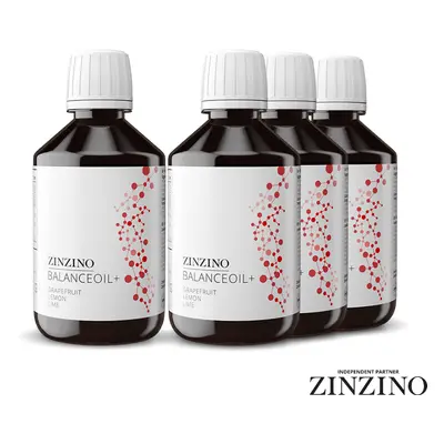 Zinzino Magyarország CSOMAG - 4x Zinzino Balance olaj 300 ml grapefruit, citrom, lime