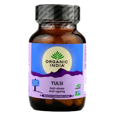 Organic India Tulsi kapszula 60 db védekezőképesség, stressz, vitalitás