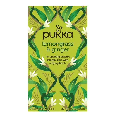 Pukka Herbs PUKKA gyógynövények ájurvédikus organikus tea citromfű és gyömbér 20 teafilter