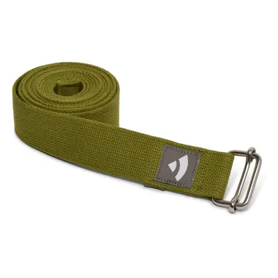 Bodhi Yoga Bodhi Joga heveder ASANA BELT csúszó csattal 250 cm Szín: Zöld