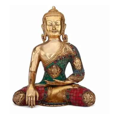 Bodhi Yoga Bodhi Buddha sárgaréz szobor 30 cm