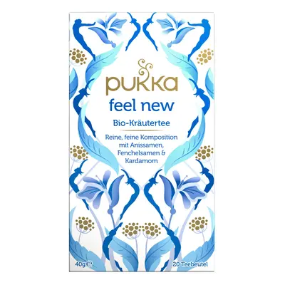 PUKKA Herbs ájurvédikus Bio tea- Feel New Organic 20 db teafilter