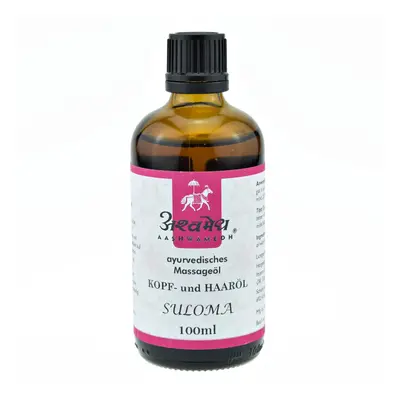 Aashwamedh Suloma Ayurveda olaj fejmasszázshoz, hajolaj 100 ml