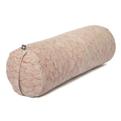 Bodhi Yoga Bolster Classic LAHARI 62 x 22 cm tönköly töltelék Szín: Piros