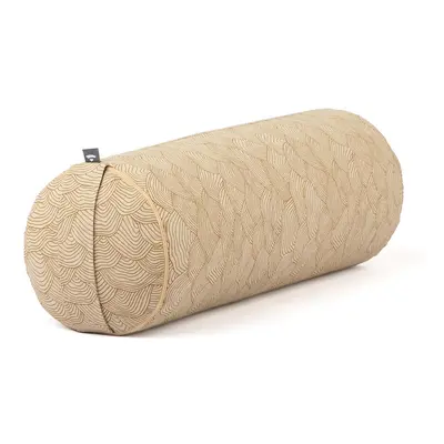 Bodhi Yoga Bolster Classic LAHARI 62 x 22 cm tönköly töltelék Szín: Arany