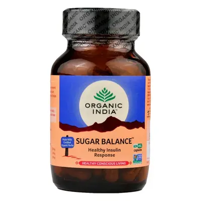 Organic India Sugar Balance kapszula 60 db hiperglikémia, anyagcsere