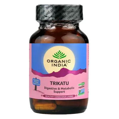 Organic India Trikatu kapszula 60 db emésztés és tápanyag felszívódás