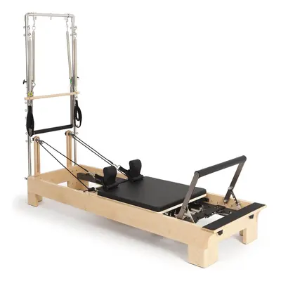 Elina Pilates Wood Reformer 237 cm Szín: Fekete toronnyal