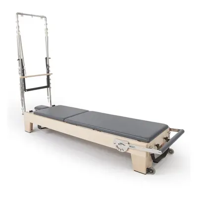 Elina Pilates Elite Wood Reformer 245 cm Szín: Szürke toronnyal