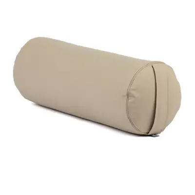 Bodhi Yoga Bolster jógahenger ECO tönköly 100% organikus pamut 65 x 22 cm Szín: Taupe