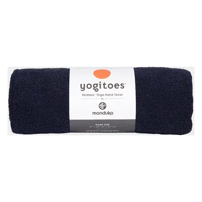 MANDUKA yogitoes® kis jóga kéztörlő - Midnight (sötétkék) 61 x 41 cm