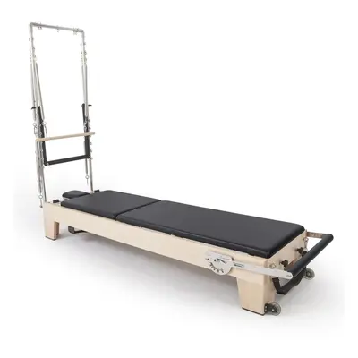 Elina Pilates Elite Wood Reformer 245 cm Szín: Fekete toronnyal