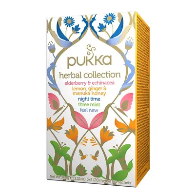 PUKKA Herbs ájurvédikus Bio -HERBAL COLLECTION - Tea válogatás 20 db teafilter