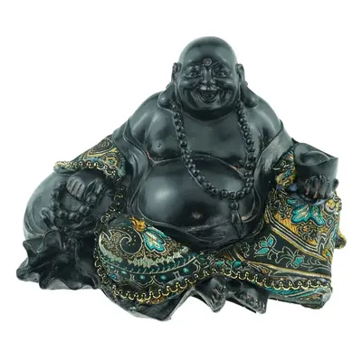 Phoenix Import Kínai Buddha a boldogságért és a jólétért 20 x 12 x 13 cm