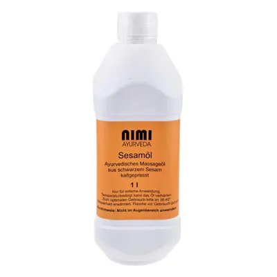 Nimi Ayurveda fekete szezámolaj 100% természetes 1000 ml