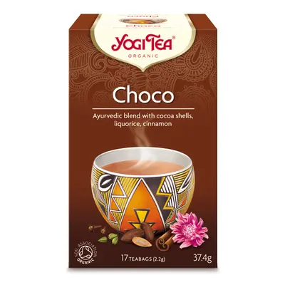 Yogi Tea Choco csokoládés ayurvédikus gyógytea BIO 17 × 2,2 g