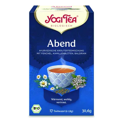 Yogi Tea Abend lefekvés előtti ájurvédikus gyógynövény tea 17 x 1,8 g