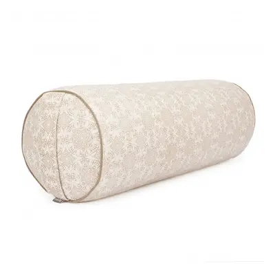 Bodhi Yoga Bodhi Maharaja Bolster jógához Madurai (ecru) 65 x 23 cm Töltelék: Tönköly