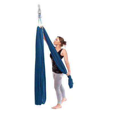 Aerialsilks Aerial Yoga Hammock AIR háló Fly jógához és Aerial jógához - 7 m Szín: Kék