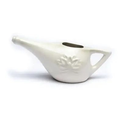 Phoenix Import Neti Pot kerámia orröblítő 150 ml + 25 g himalájai só