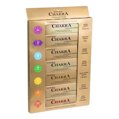 Flexity Ayurvedic Natural 7 Chakra füstölő pálca 105 g