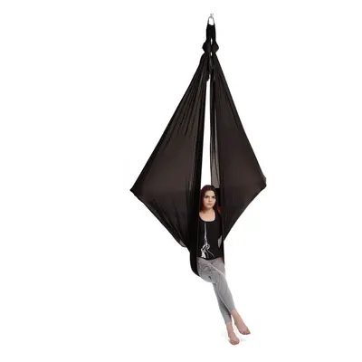 Aerialsilks Aerial Yoga Hammock AIR háló Fly jógához és Aerial jógához - 7 m Szín: Fekete