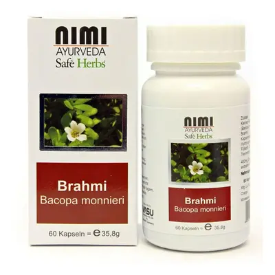 Nimi Ayurveda Brahmi kivonat, 60 kapszula, 35,8 g